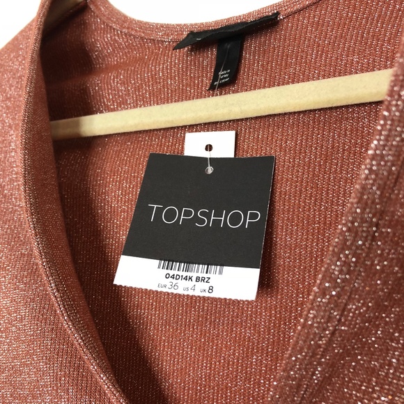 NWT TOPSHOP Bodysuit US 4 - Picture 3 of 4